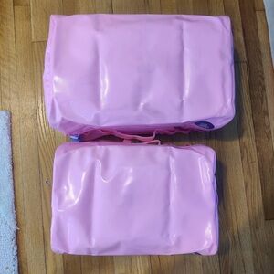 Lot of 2 Used With Stains Baboon to the Moon Cotton Candy Pink Go Bags 32L & 40L